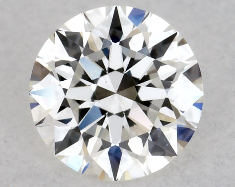 GIA 0.24 Carat G-VS2 Excellent Cut Round Diamond